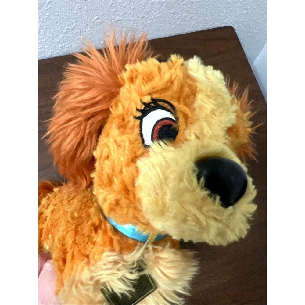 Lady and the Tramp 13' Inch Plush Dog Disneyland Walt Disney World‎ EUC Vintage